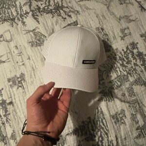 Gym Reaper Hybrid Performance Hat White Brand New